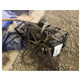 20 K pound winch with synthetic rope