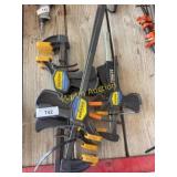 Lot of Irwin Quick-Grip and EZ Hold Bar Clamps, Mi