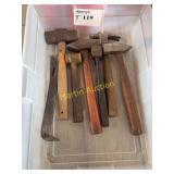 Tub of hammers