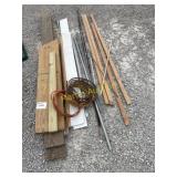 Misc Lumber And Angle Iron