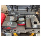 Stanley Fatmax TSTAK Case with Craftsman Batteries