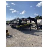 2014 Gooseneck 24'x80' Utility Trailer - IST ROW 3