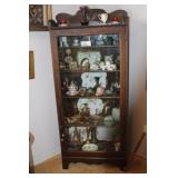 Display Cabinet - excluding contents, 27x13x64H