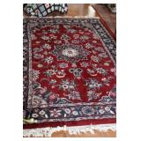 Hand Tufted Wool Rug 5x8FT