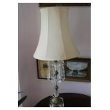 Pair of Table Lamps with prisms, 37H