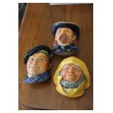 3 Bossons Chalkware, Helmsman, Jock, Lt Col.