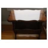 Wooden Magazine Rack