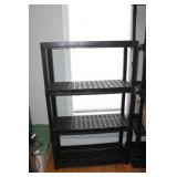 Plastic Black Shelf