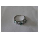 Stamped 925 Ring, Size 7.5