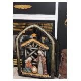 Fireplace Decorative Screen, one panel needs atten