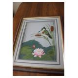 Framed Bunka Art 18.5x22.5