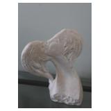 Heavy Kissing Figurine 14H