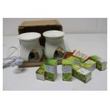 2 Electric Warmers & Fragrance Oils
