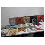 Selection of Records incl Meatloaf, Bee Gee`s