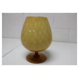 Vintage Italian Amber Glass 11H