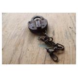 Vintage Railroad Padlock / Switch