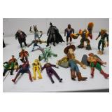 Action Figures incl Batman & Woody
