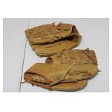 2 Used Baseball Gloves