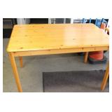 Handy Pine Table 47x29.5x30H