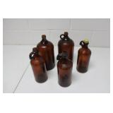 Old Brown Bottles
