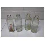 Milk Bottles incl Keewadin Dairy