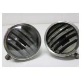 2 Vehicle Spotlights - one missing glass