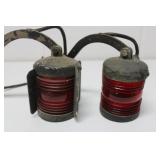 Vintage Signal Lights - Hiram L. Pipor Co.