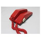 Vintage Red Push Button Phone