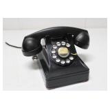 1940`s Black Bakelite Rotary Phone