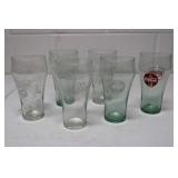Vintage Coca Cola Glasses