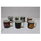 7 Vintage Coca Cola Cups