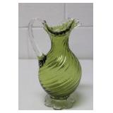 Chalet Art Glass Hand Blown 10.5H