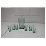 Vintage Extra Large 3202 Coca Cola Glass 7H &