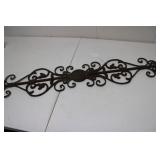 Antique Cast Iron - Decor 44Lx8W