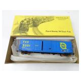 FEC 5001 Box Car Details West HO Scale Model