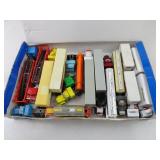 Lot of Misc. HO Scale Trucks & Trailers - As is