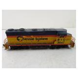 B&O Chessie System 3547 HO Scale Diesel
