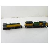 Lot of 2 Chicago Northwestern HO Scale Diesel