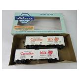 Lot of 2 Carnation Milk Athearn HO Scale Model