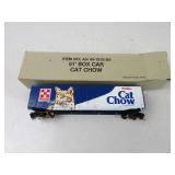 Purina Cat Chow HO Scale Model Train In Box