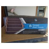 Treadsafe 15pcs. Carpet Stair Treads in Box