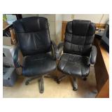 Lot of 2 Office Chairs