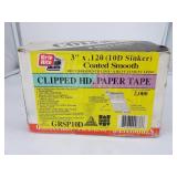 Box of Grip Rite 3" x .120" Clipped Head Paper