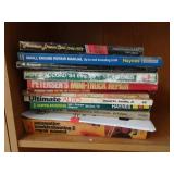 Stack of Auto Repair Manuals and Related