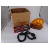 Lot of Assorted Emergency Lights & Related