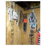 Hanging Items in Corner