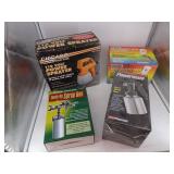 Lot of 4 New Paint Sprayers in Boxes