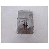 1996 Zippo Ford Mustang Pocket Lighter - Wear on