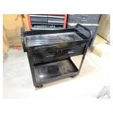 US General Steel Shop Cart w/ Locking Drawer
