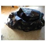 Hunting Bag with Turkey Decoys and Related